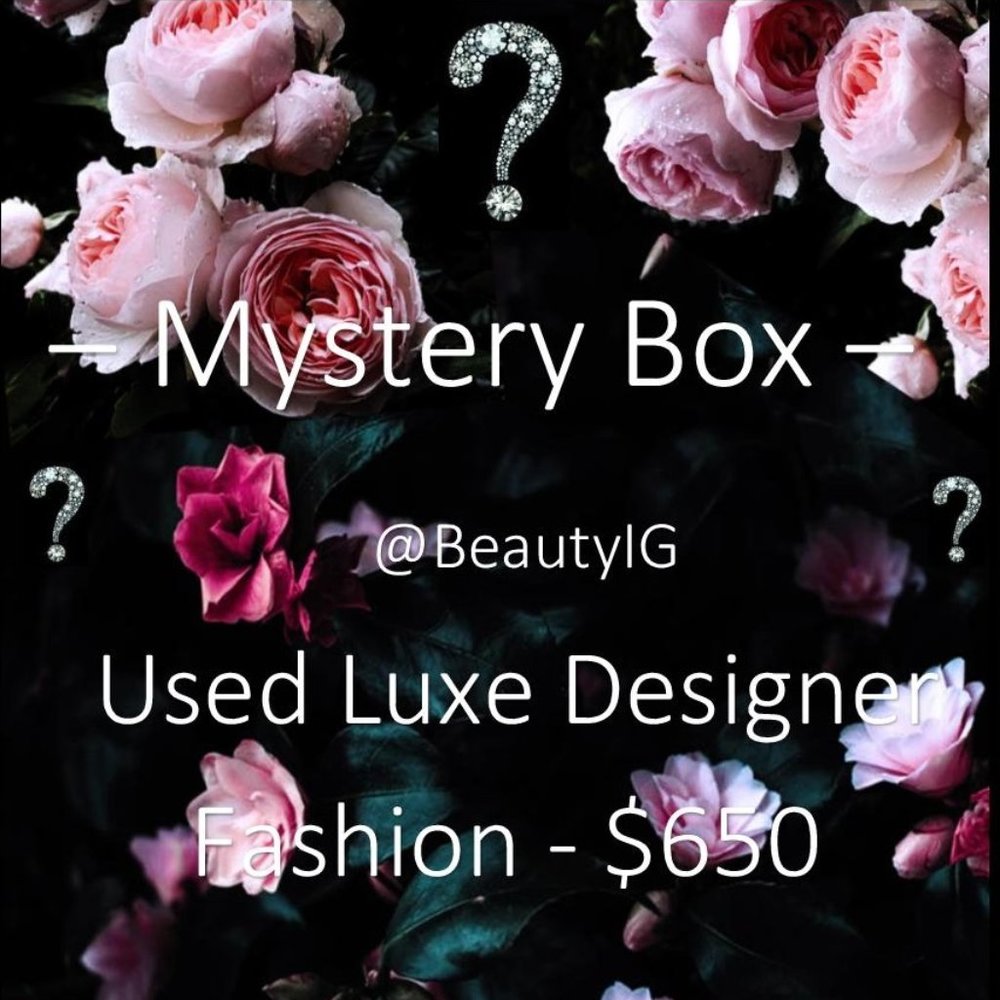 MYSTERY BOX – USED LUXE DESIGNER FASHION: